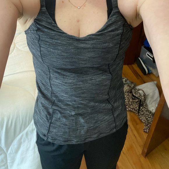 Lululemon Tank with Built In Sports Bra - Picture 2 of 4